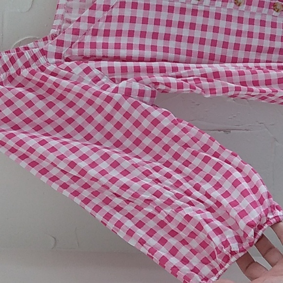 Torrid 2X Gingham Fit & Flare Rayon Slub Button Up 3/4 Sleeve Top - Picture 6 of 9